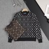 LV Louis Vuitton 2024 new jacquard sweater sweater High version!
